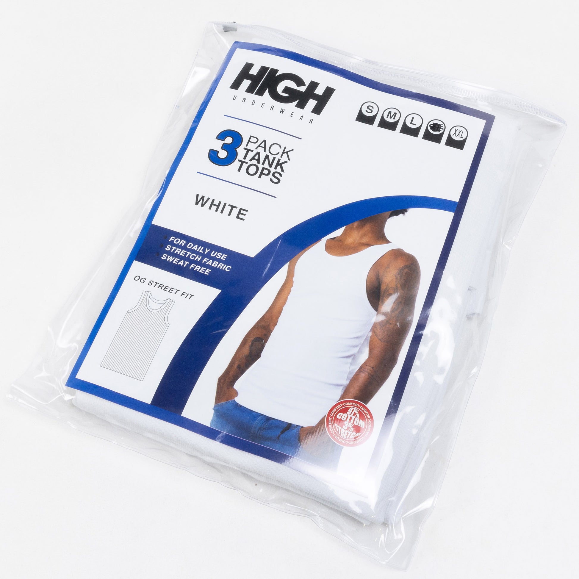 Tank Top Pack White