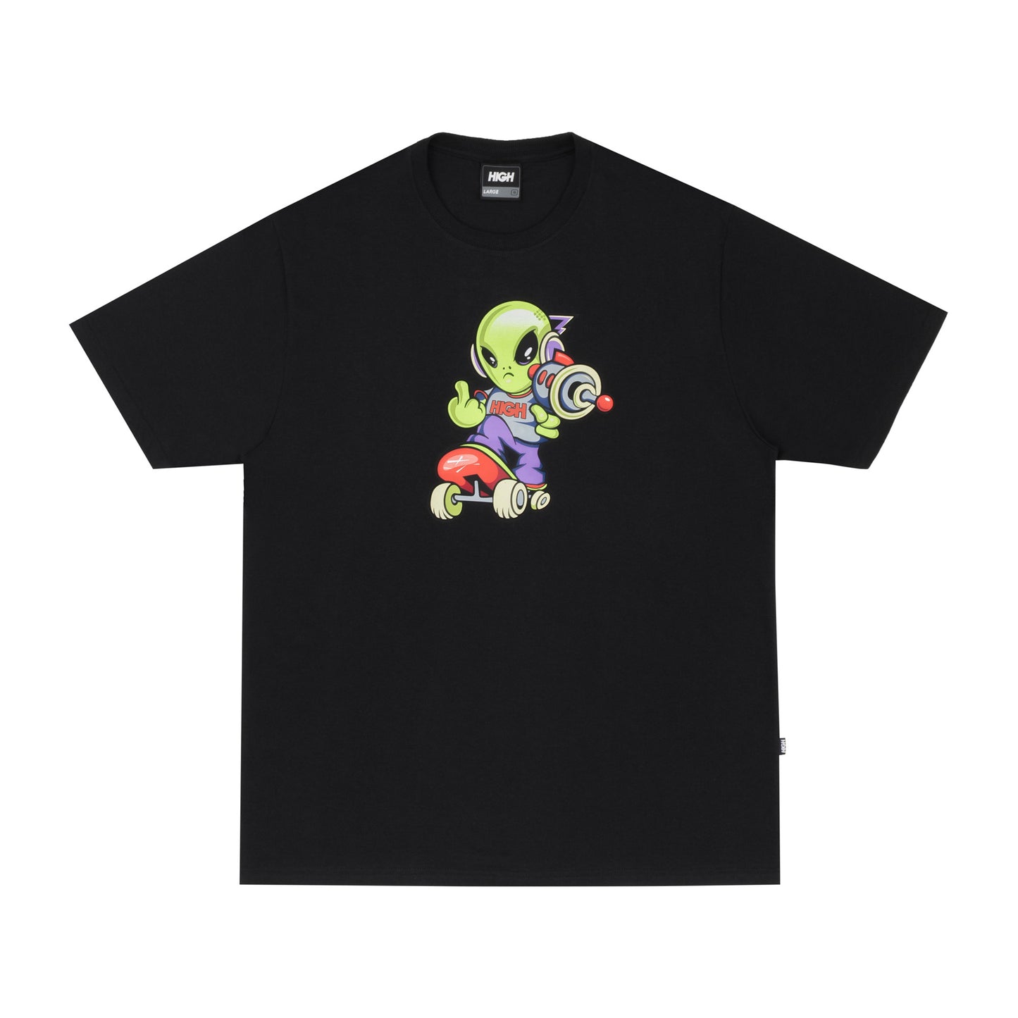 Tee Alien Black
