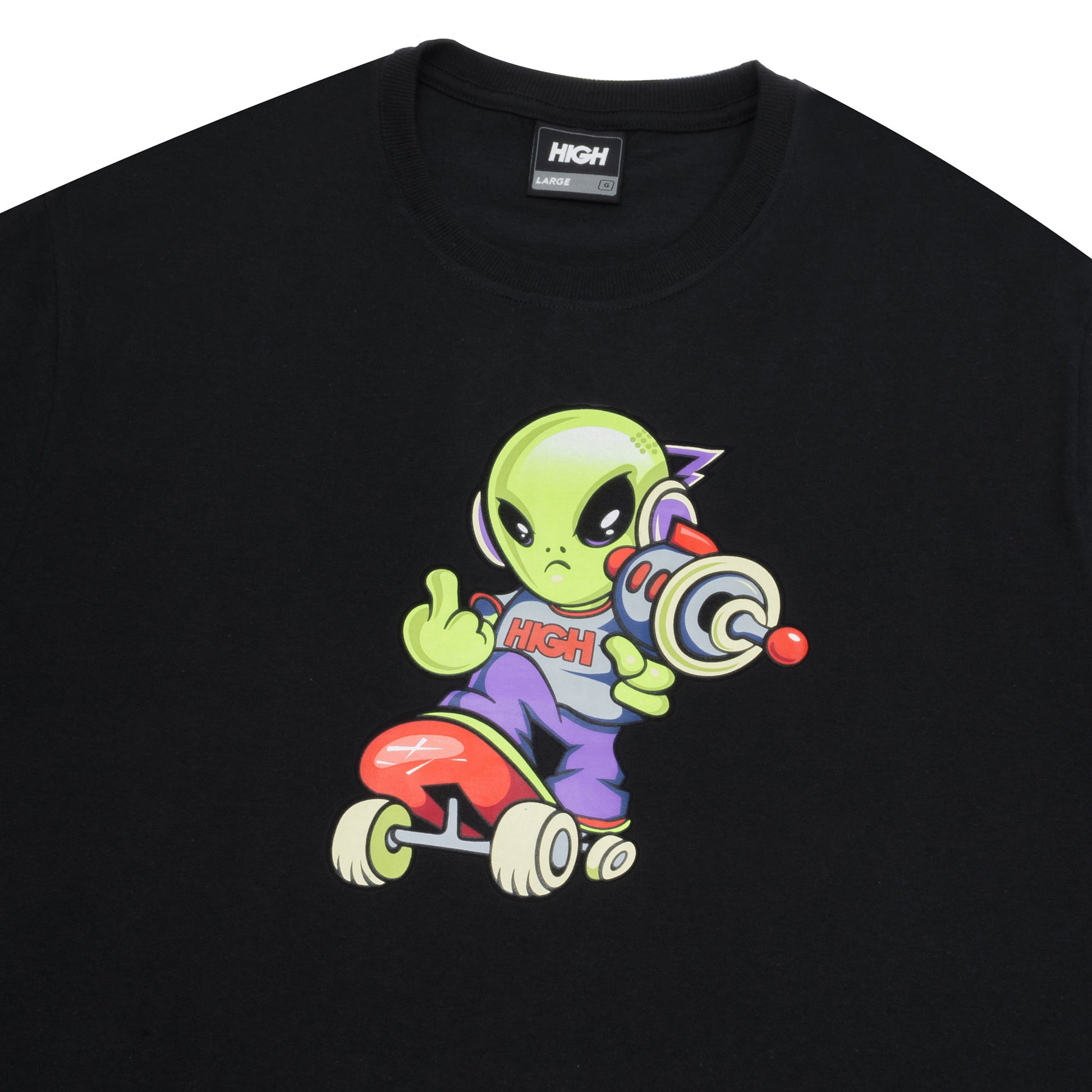 Tee Alien Black
