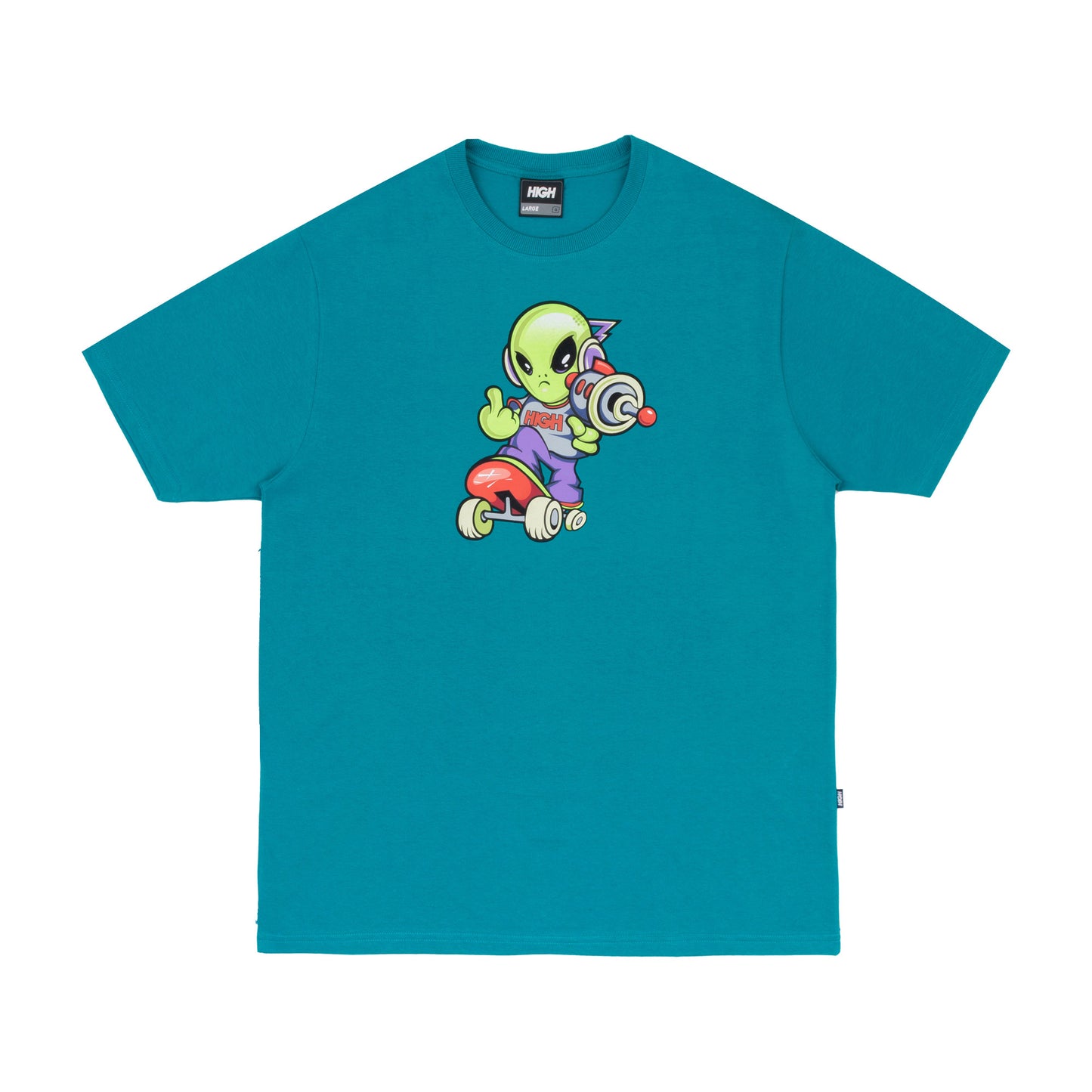 Tee Alien Sea Green