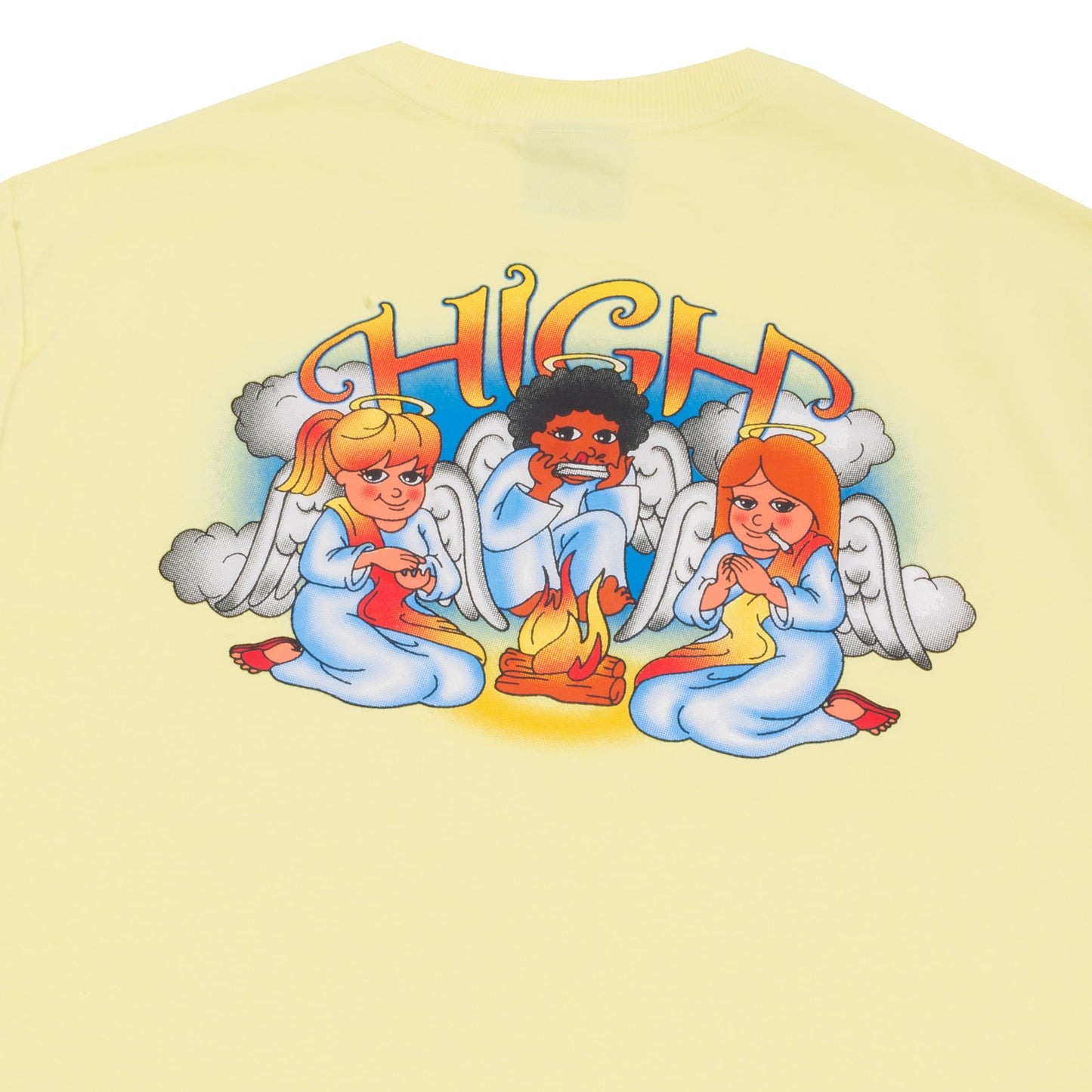 Tee Angels Soft Yellow