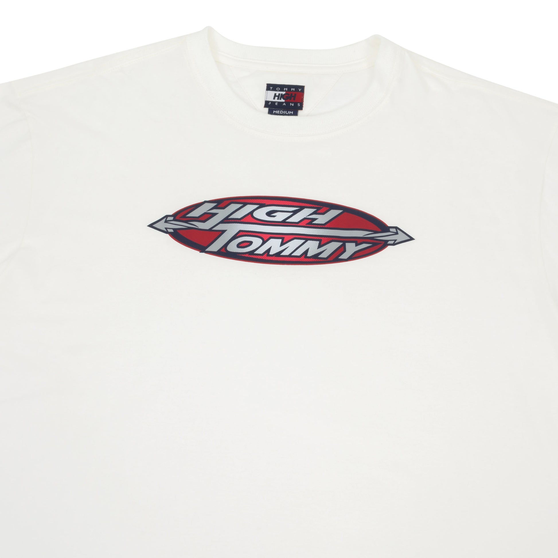 TJ x HIGH Tee Arrow White