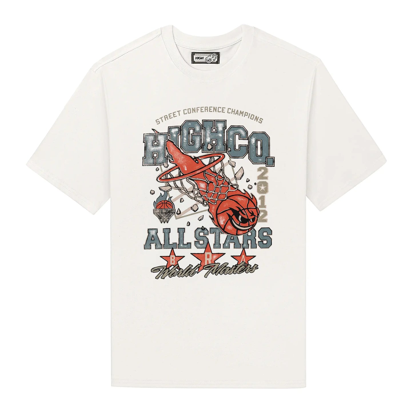 Tee Basketball White