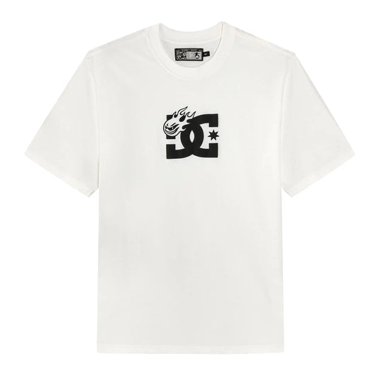 Tee Box Logo HIGH x DC White