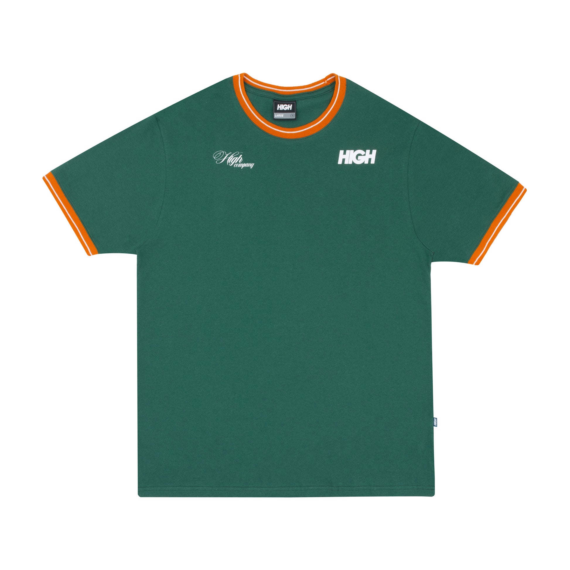 Tee Classy Green/ Orange