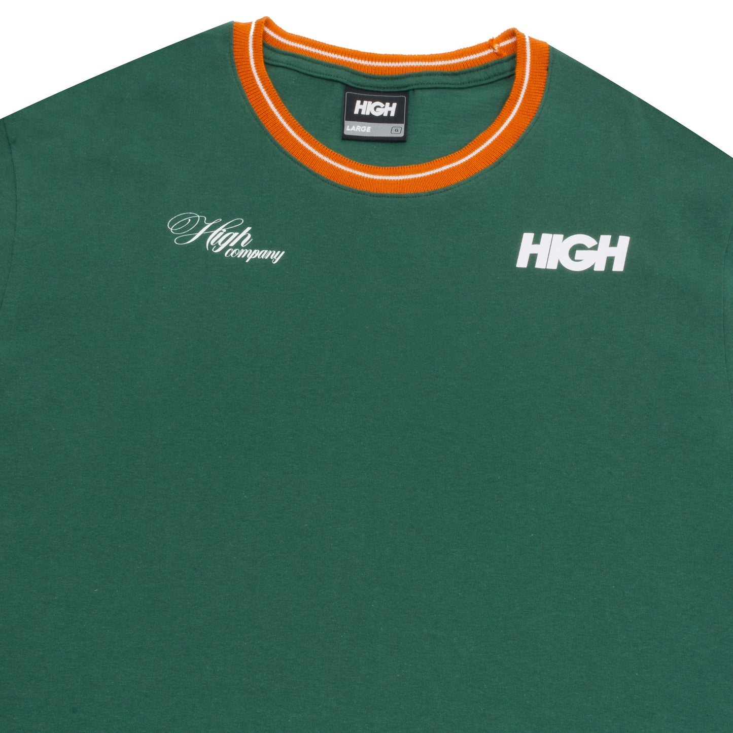 Tee Classy Green/ Orange