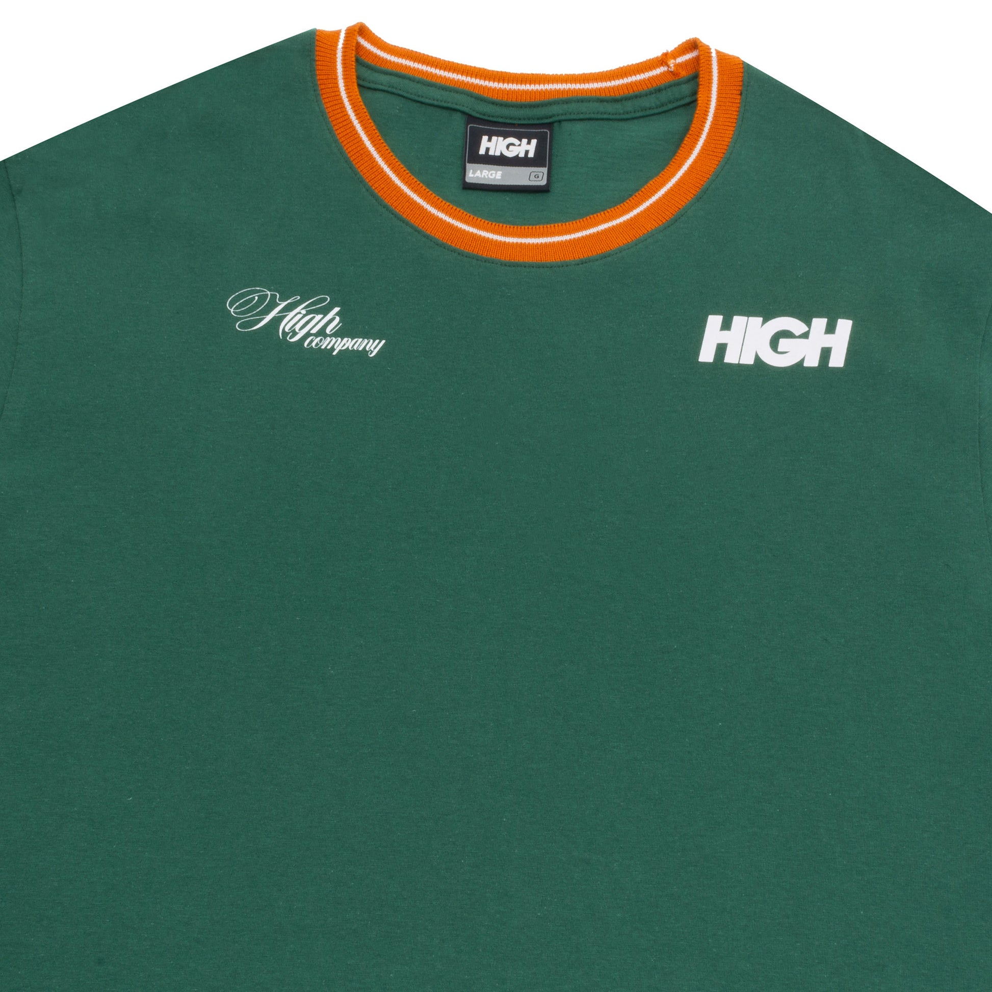 Tee Classy Green/ Orange