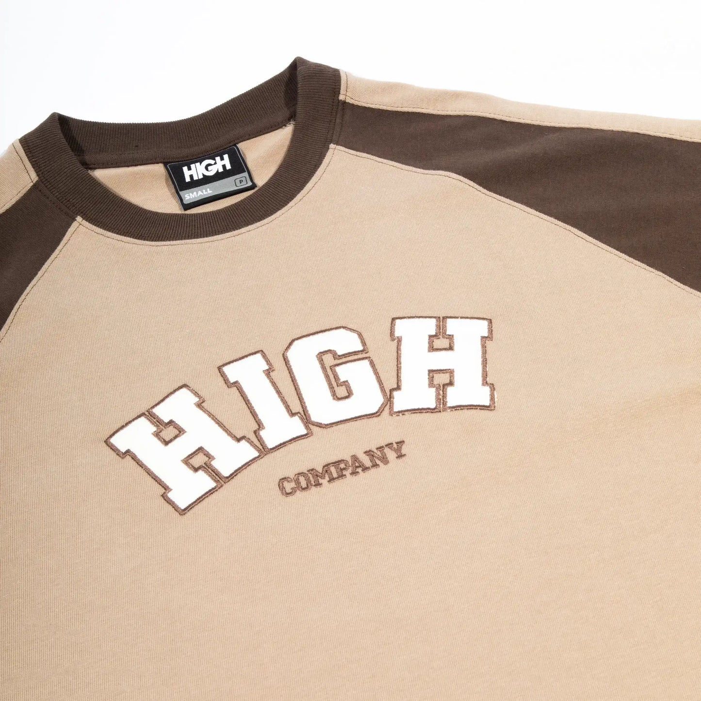 College Tee Beige