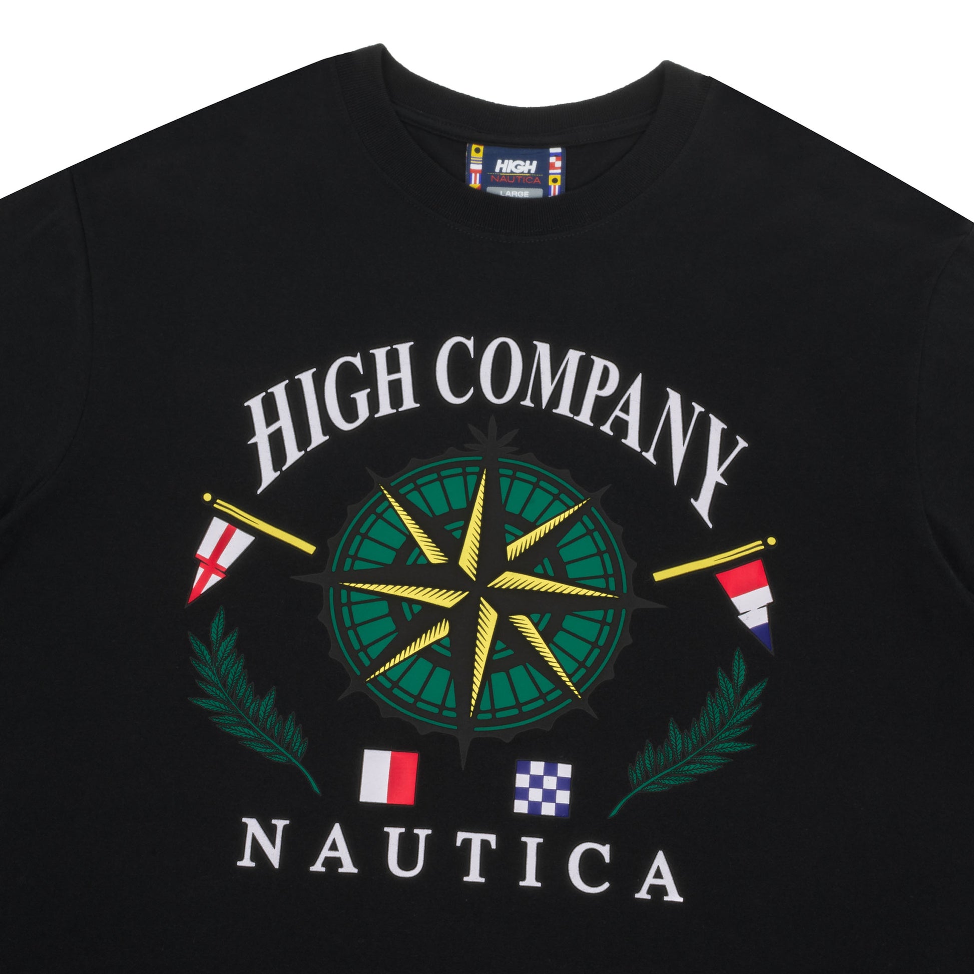 Tee Compass Black