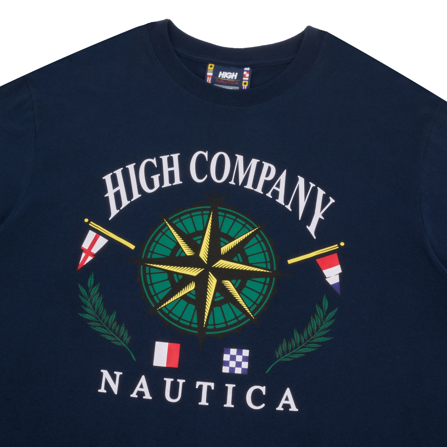 Tee Compass Navy