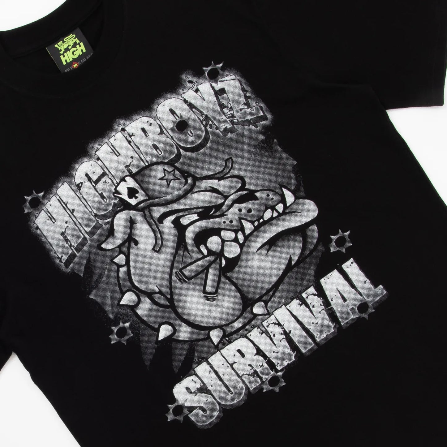 Tee Dog High X Survival Black
