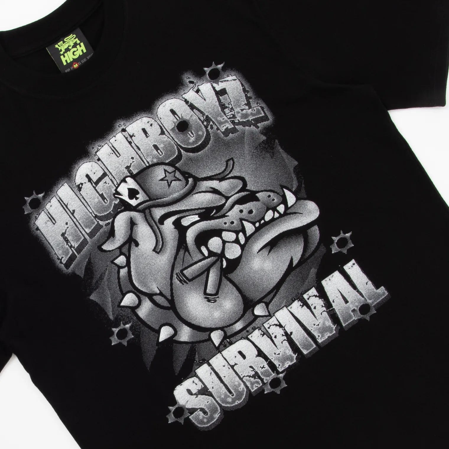 Tee Dog High X Survival Black