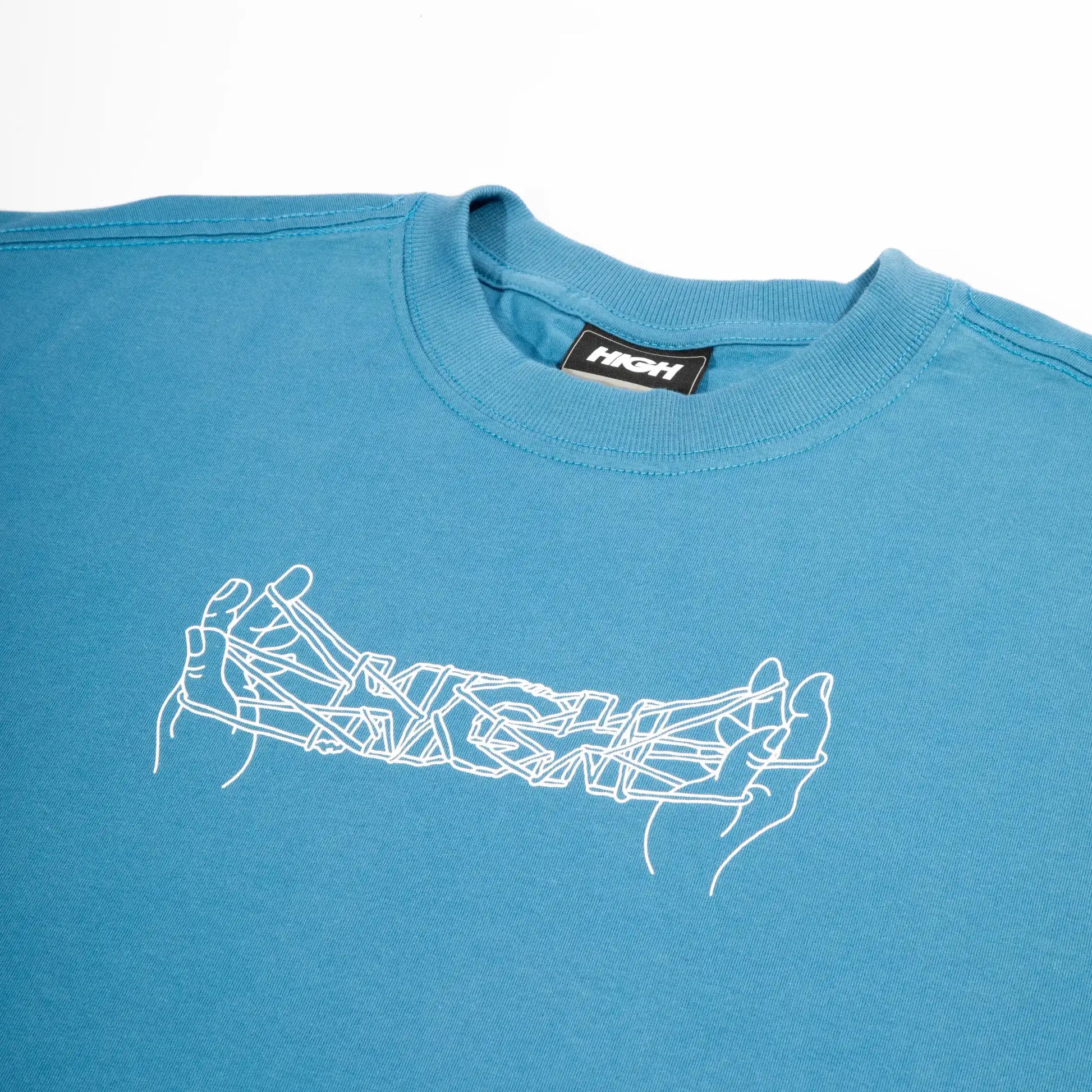 Tee Elastic Oil Blue