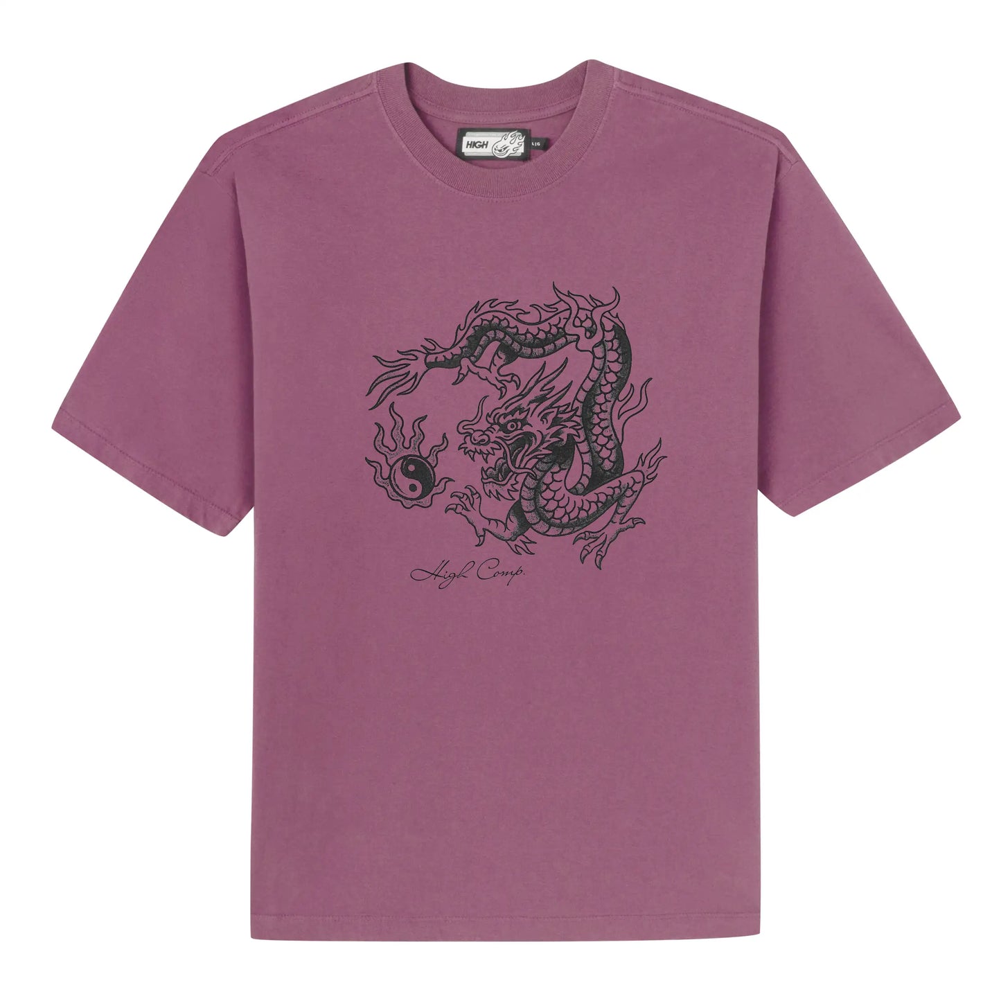 Tee Fire Dragon Lilac