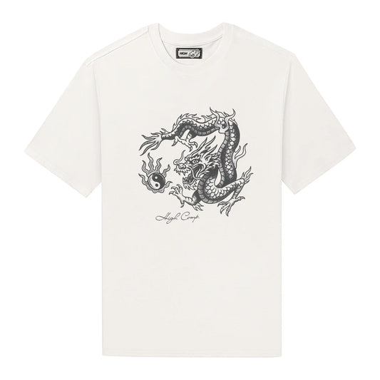Tee Fire Dragon White