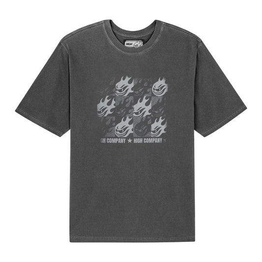 Tee Freddy Flames Stoned Black