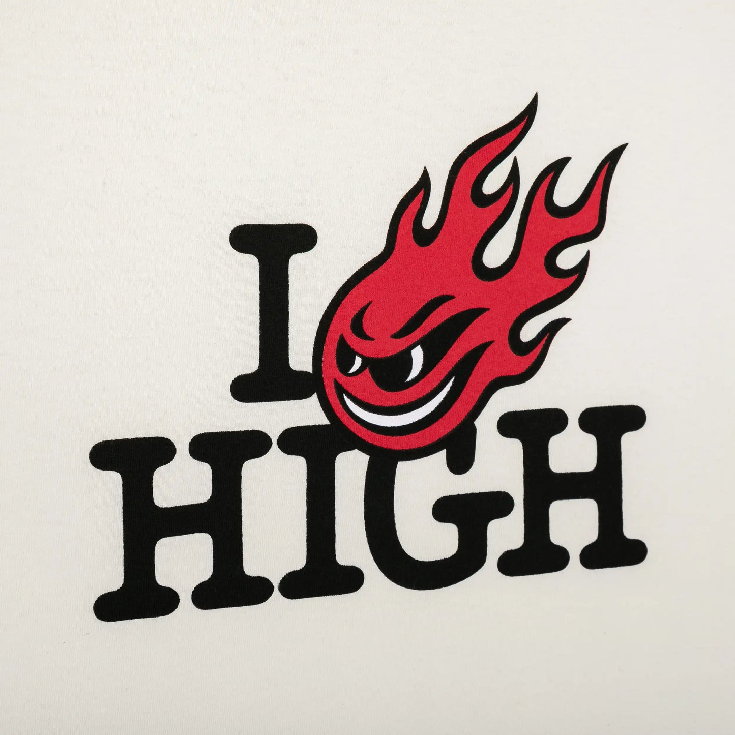 Tee I Love High White