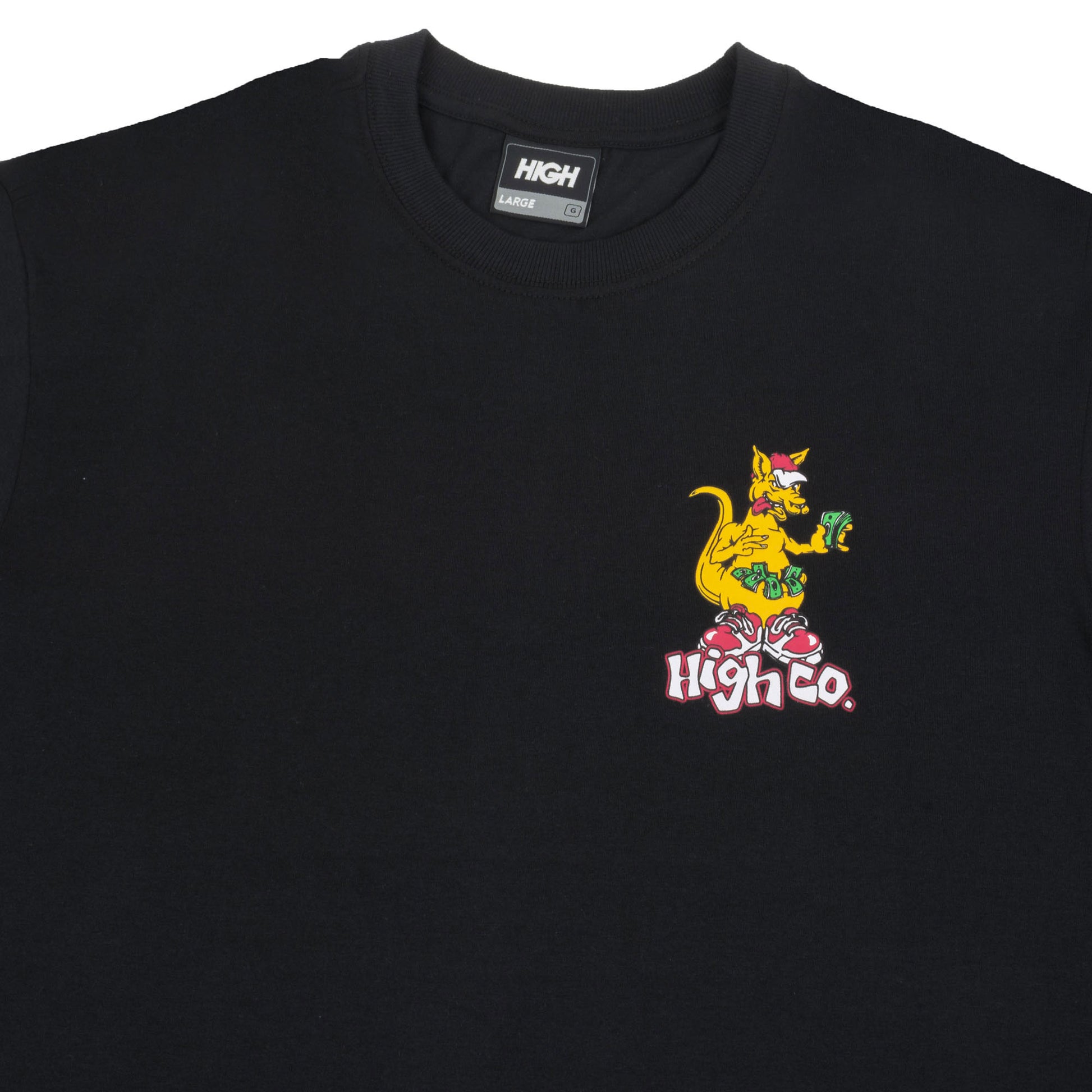 Tee Kangaroo Black