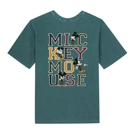 Tee Lettered Night Green