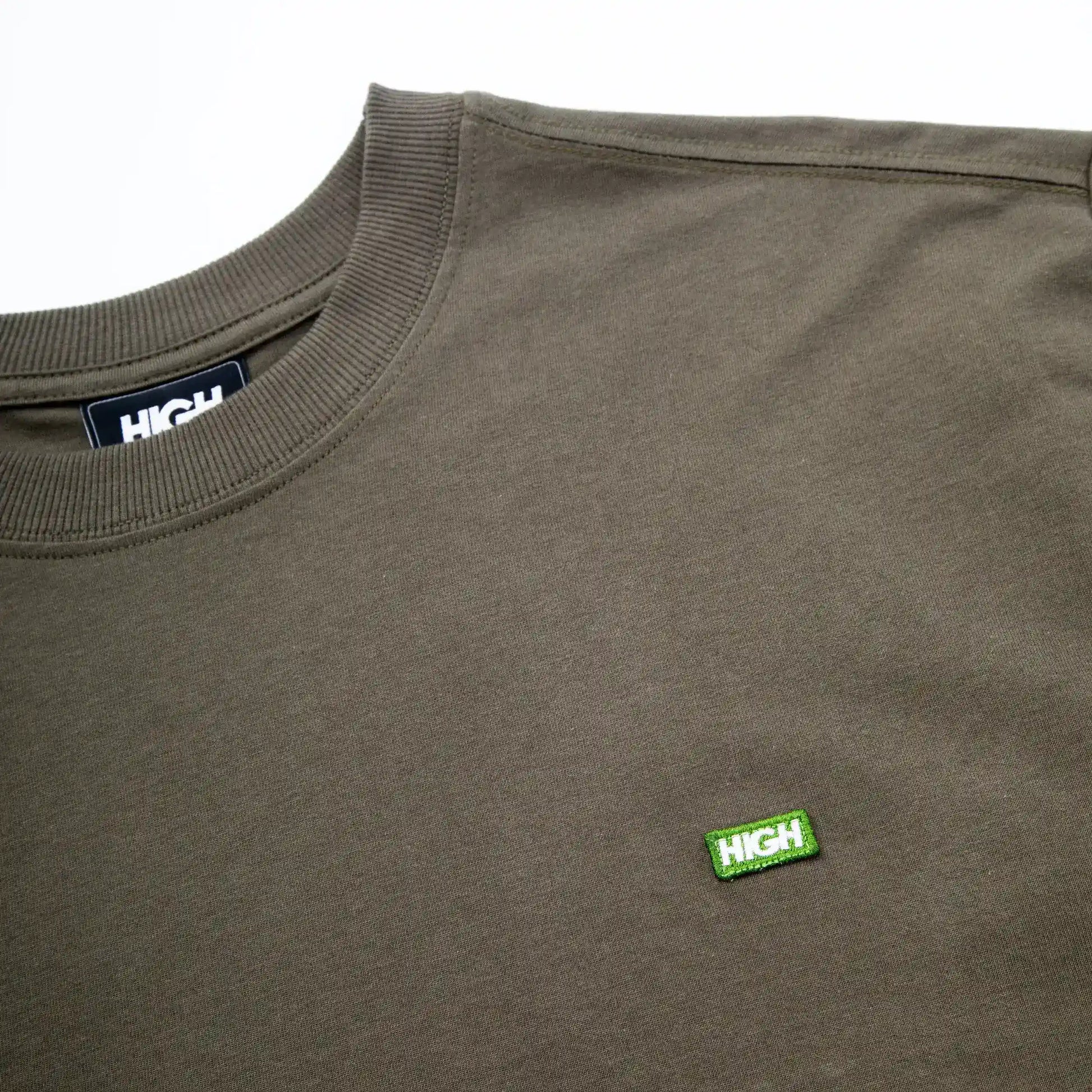 Tee Logo Line Desert Green