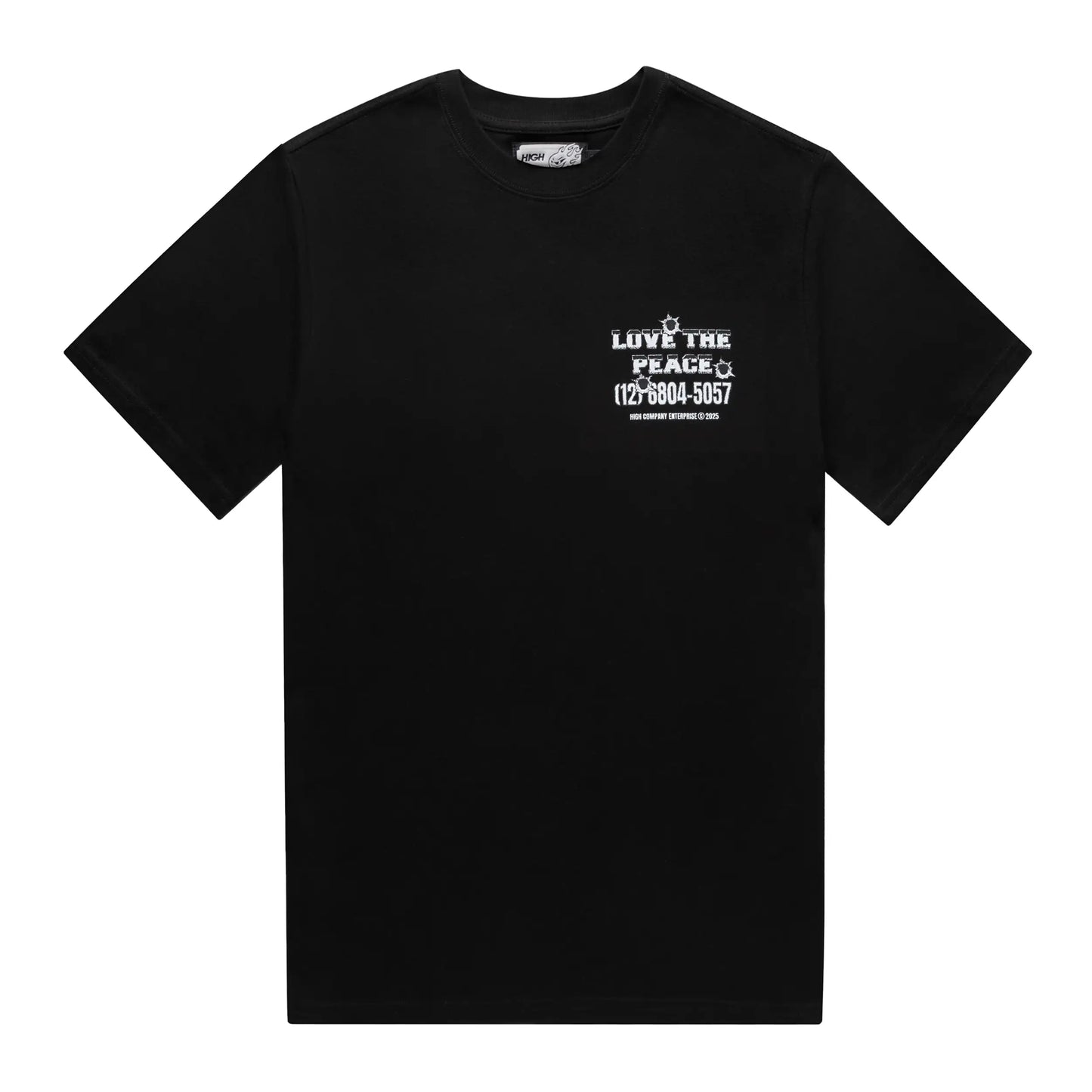 Tee Love The Peace Black