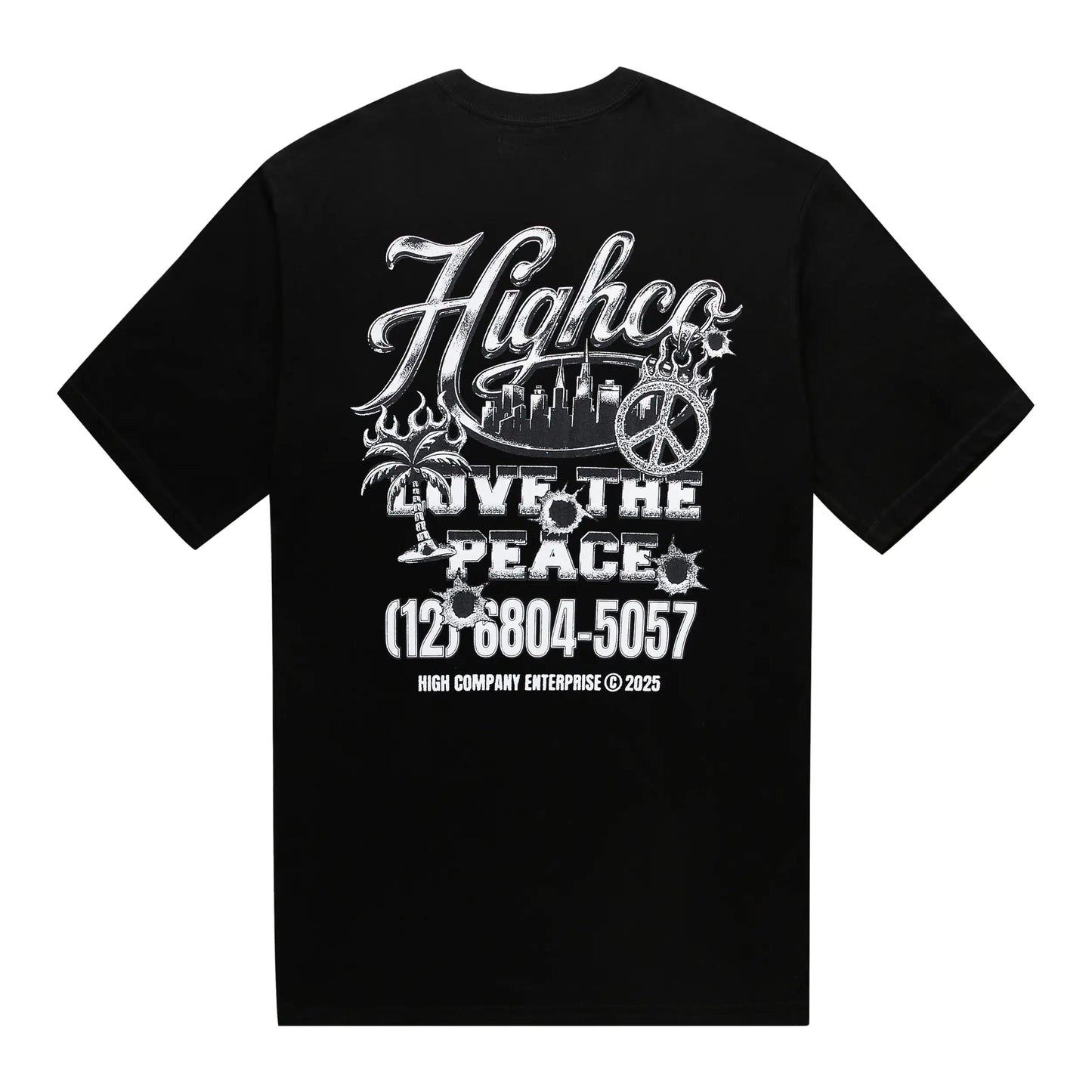 Tee Love The Peace Black