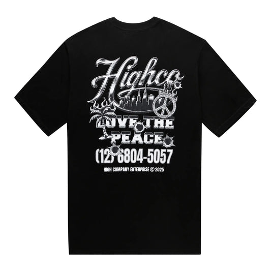 Tee Love The Peace Black