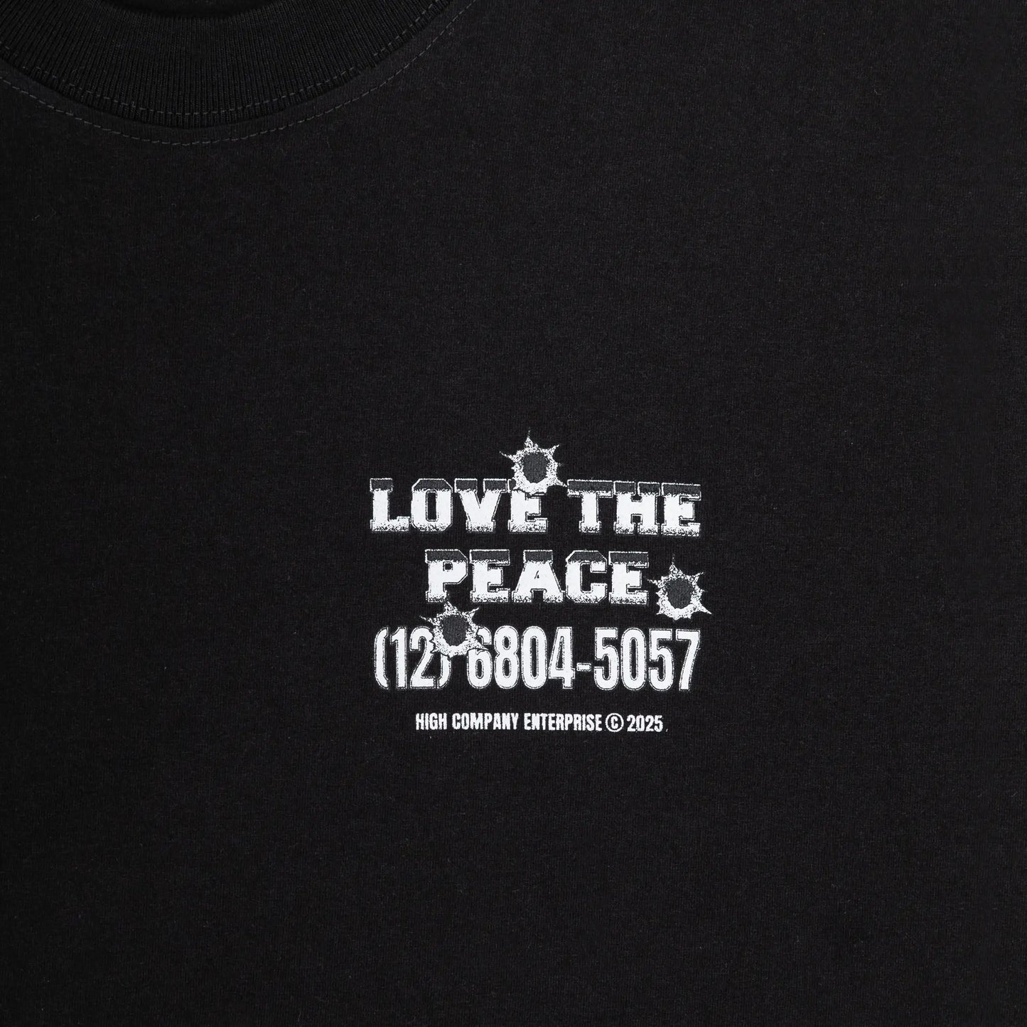 Tee Love The Peace Black