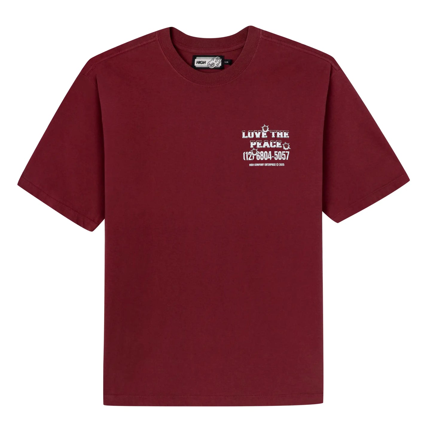 Tee Love The Peace Red