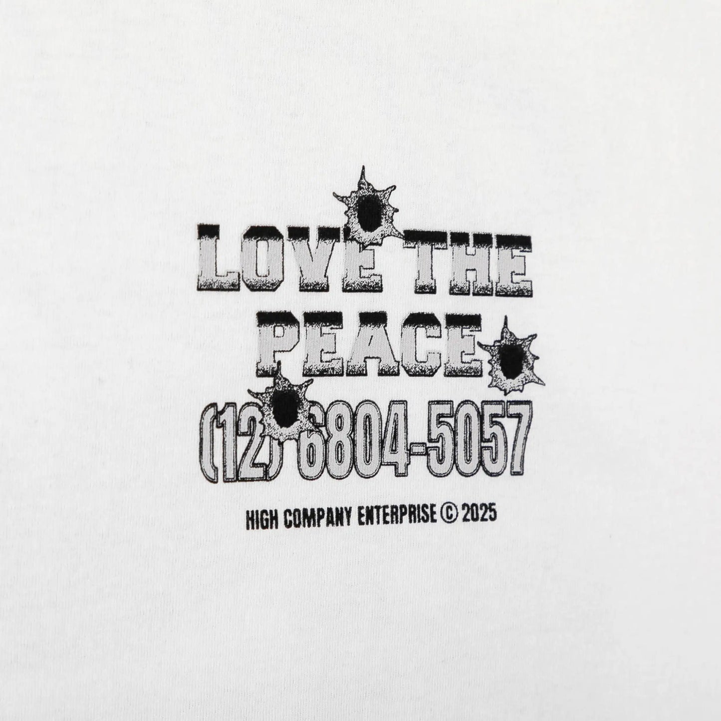 Tee Love The Peace White