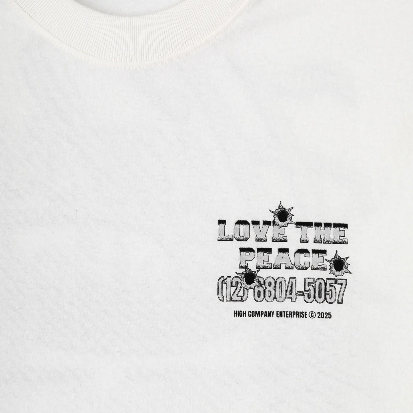 Tee Love The Peace White