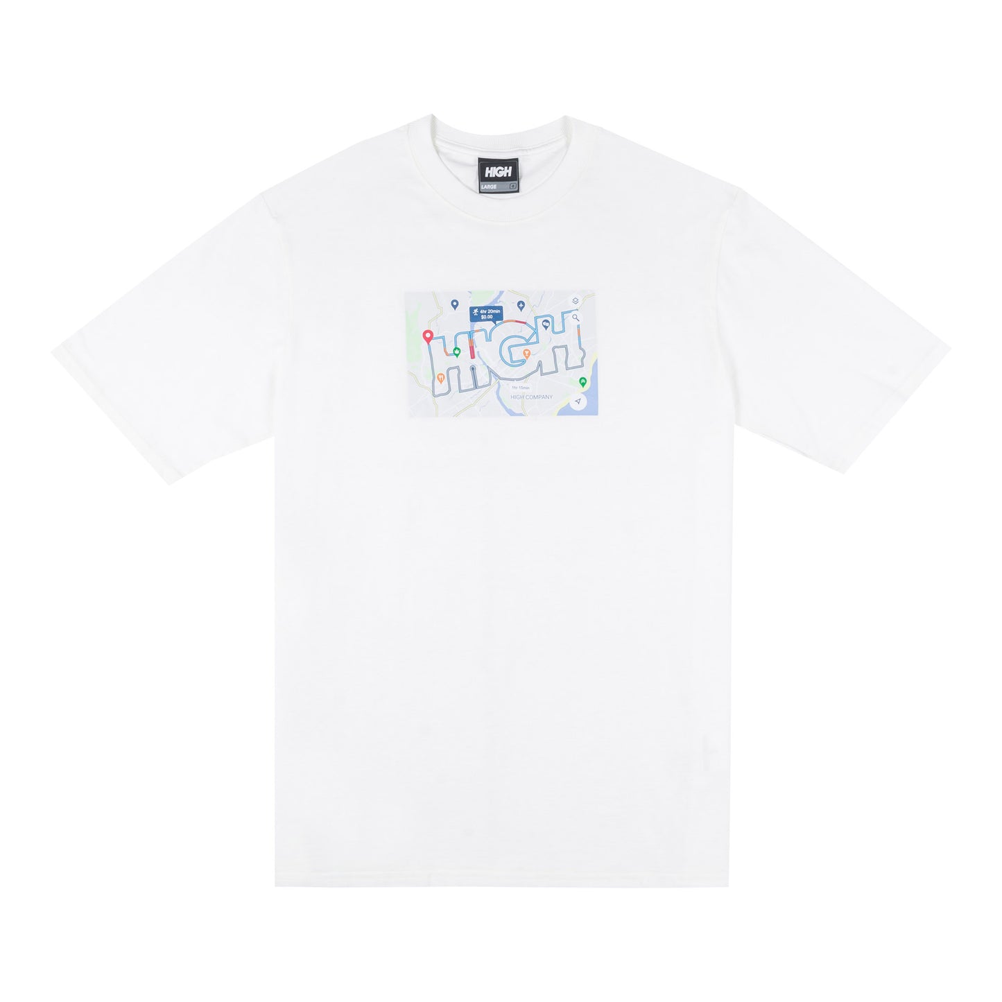 Tee Maps White