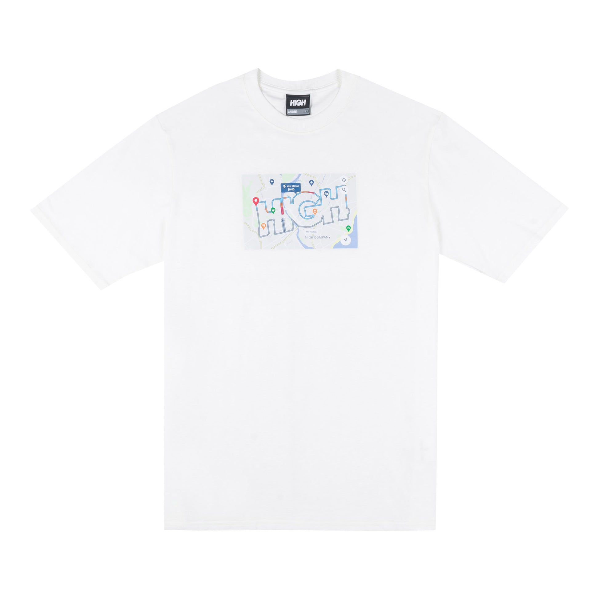 Tee Maps White