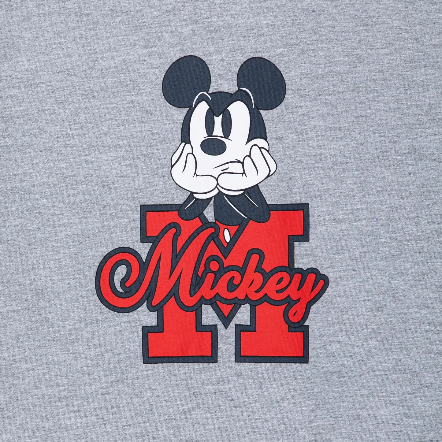 Tee Mickey Heather Grey
