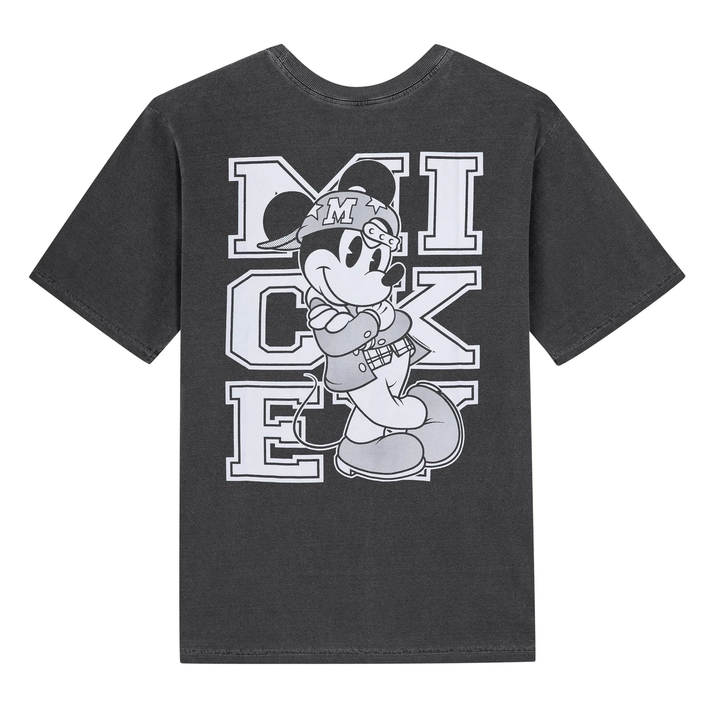 Tee Mickey Script Black