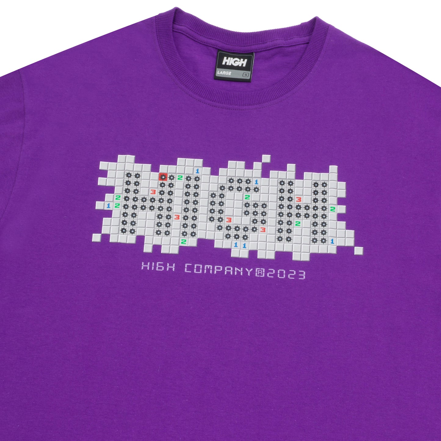 Tee Minesweeper Purple
