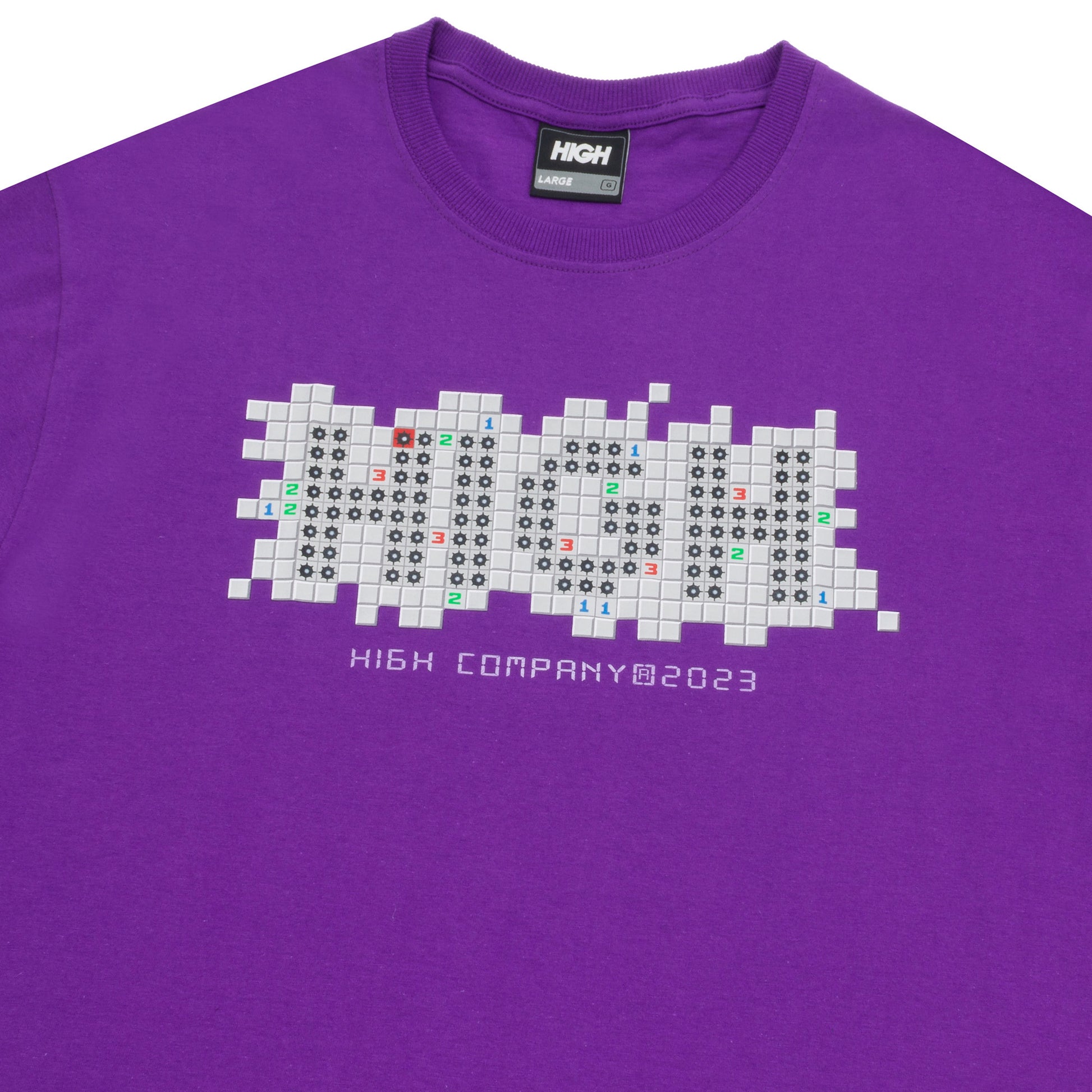 Tee Minesweeper Purple