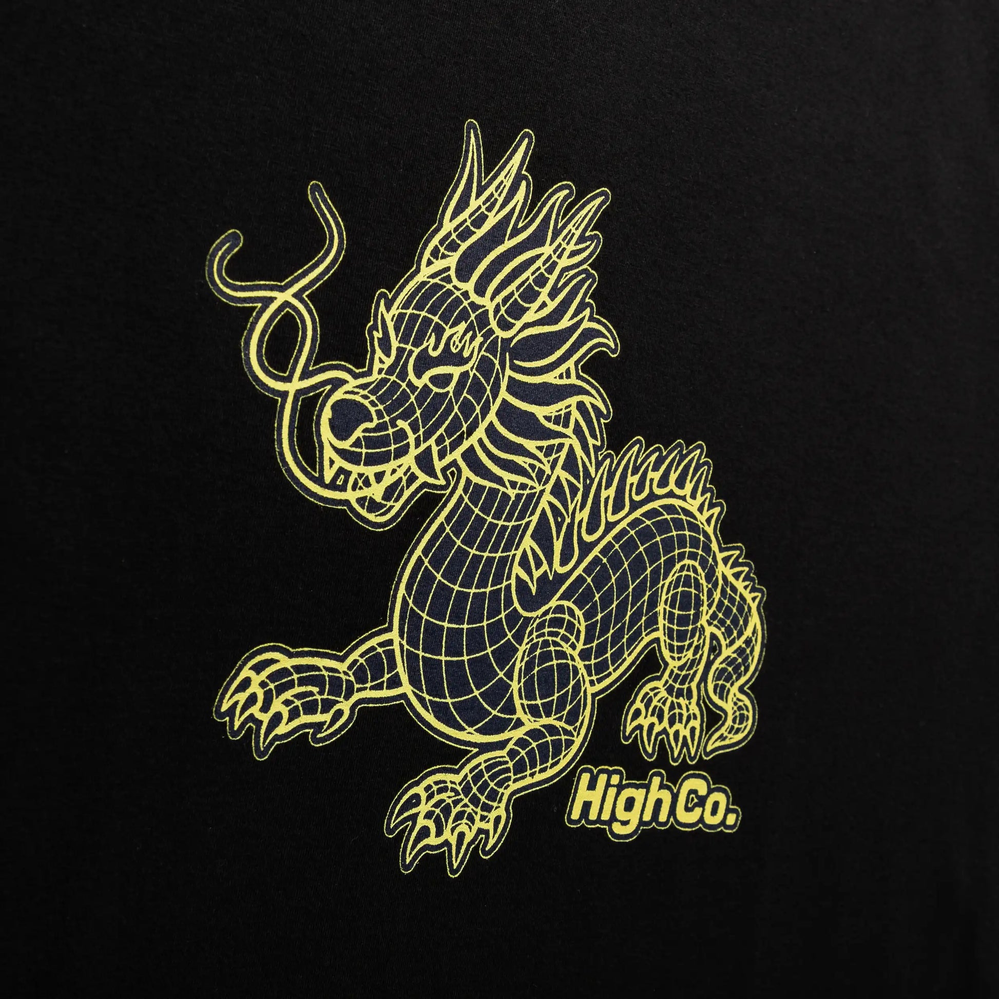 Tee Night Dragon Black
