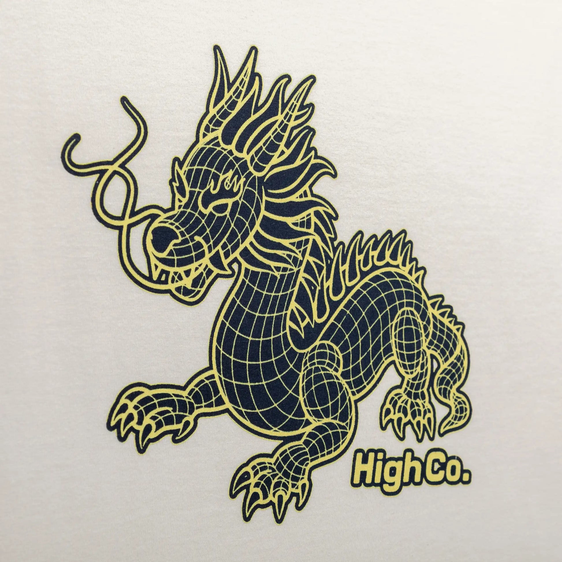 Tee Night Dragon White