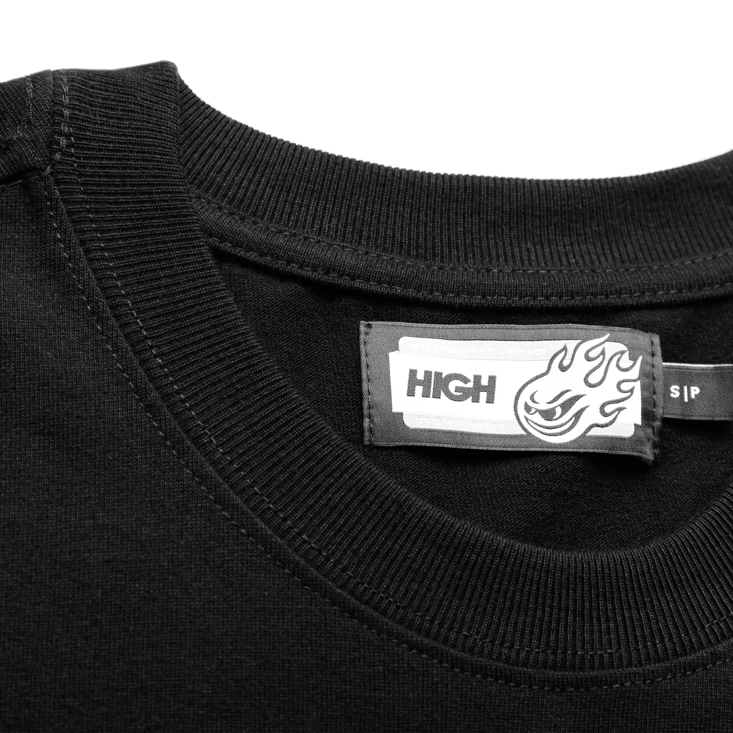 Tee Patch Embossed Black