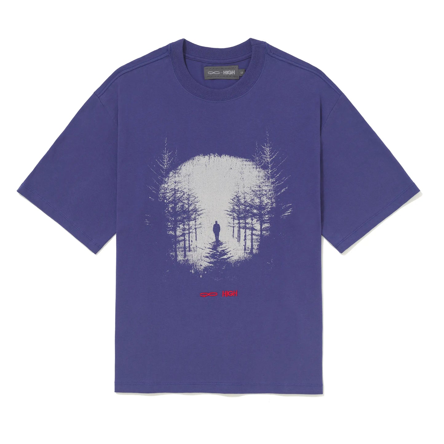 Tee QC High Overview Blue