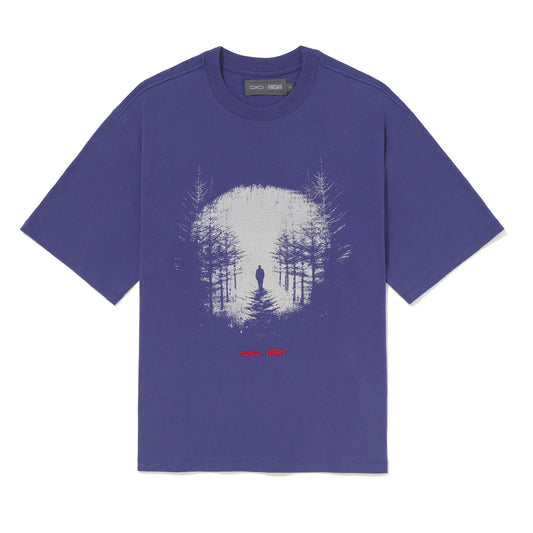 Tee QC High Overview Blue