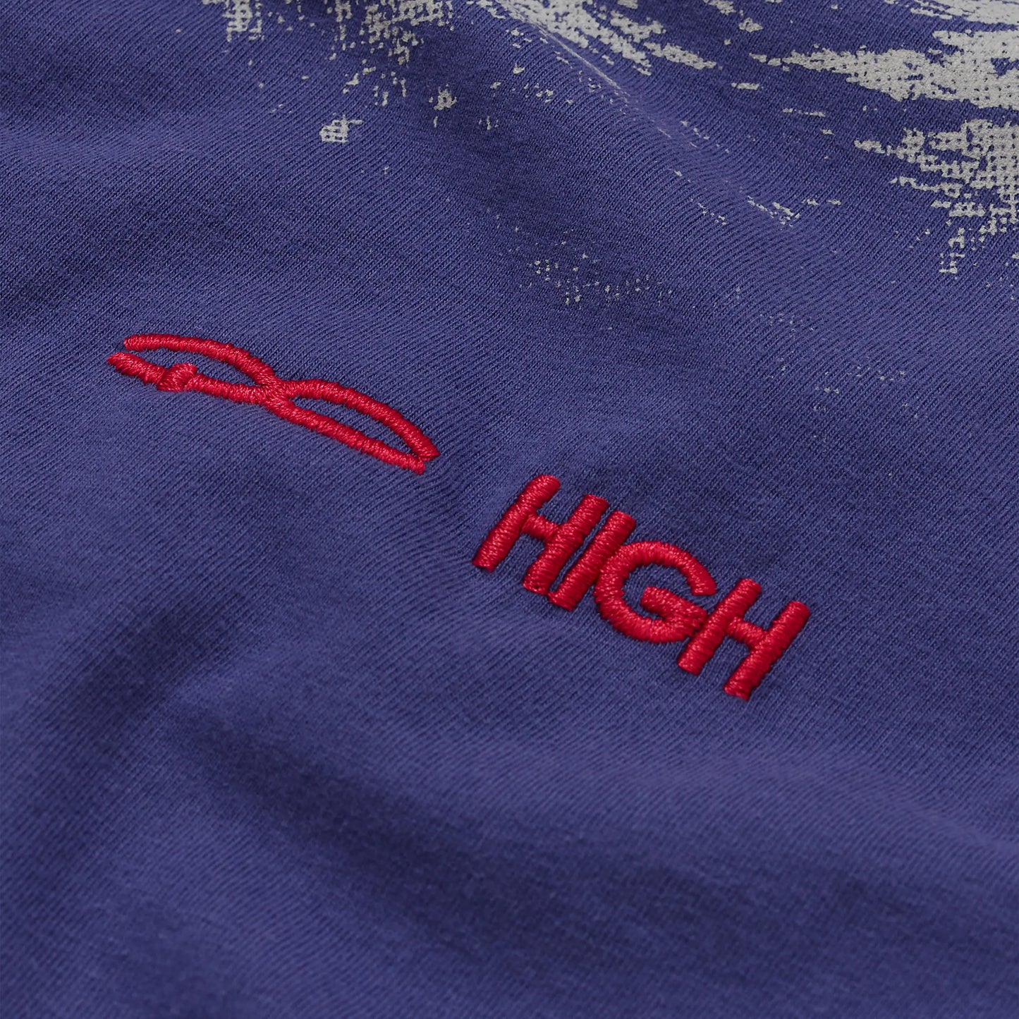 Tee QC High Overview Blue