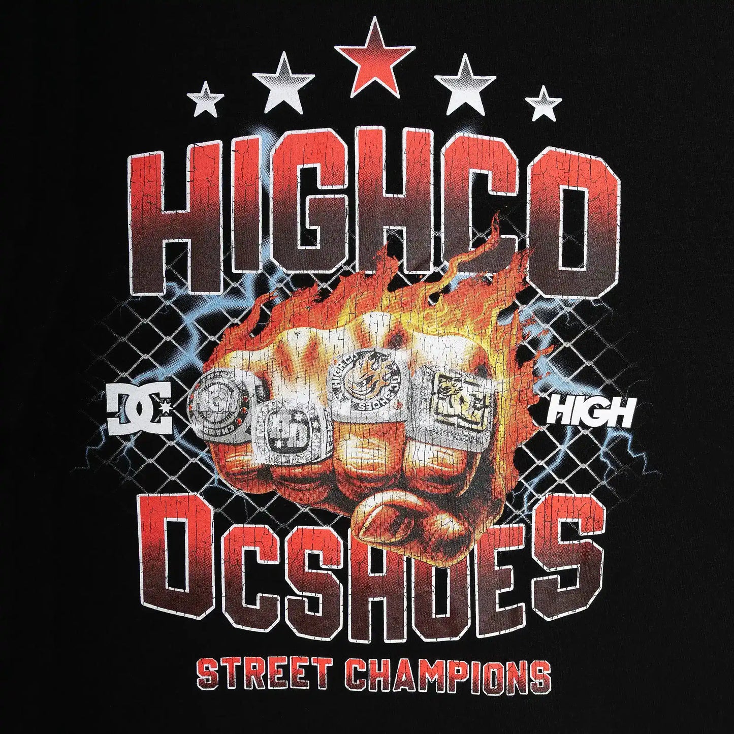 Tee Ring HIGH x DC Black