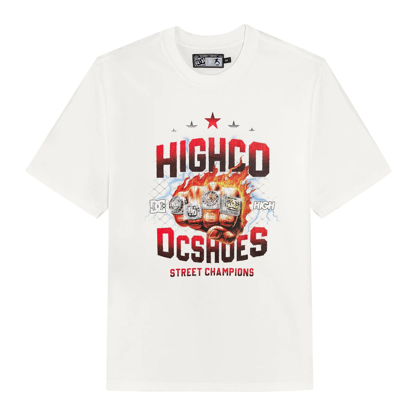 Tee Ring HIGH x DC White