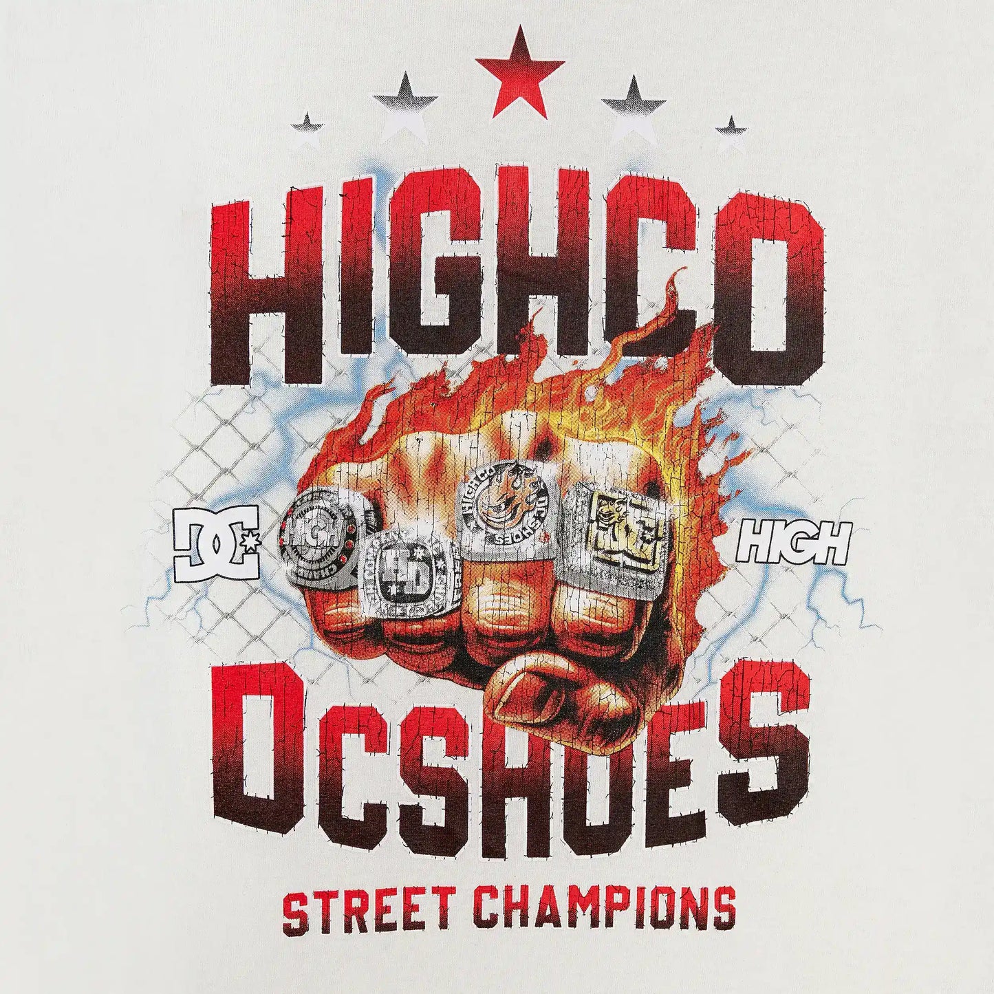 Tee Ring HIGH x DC White