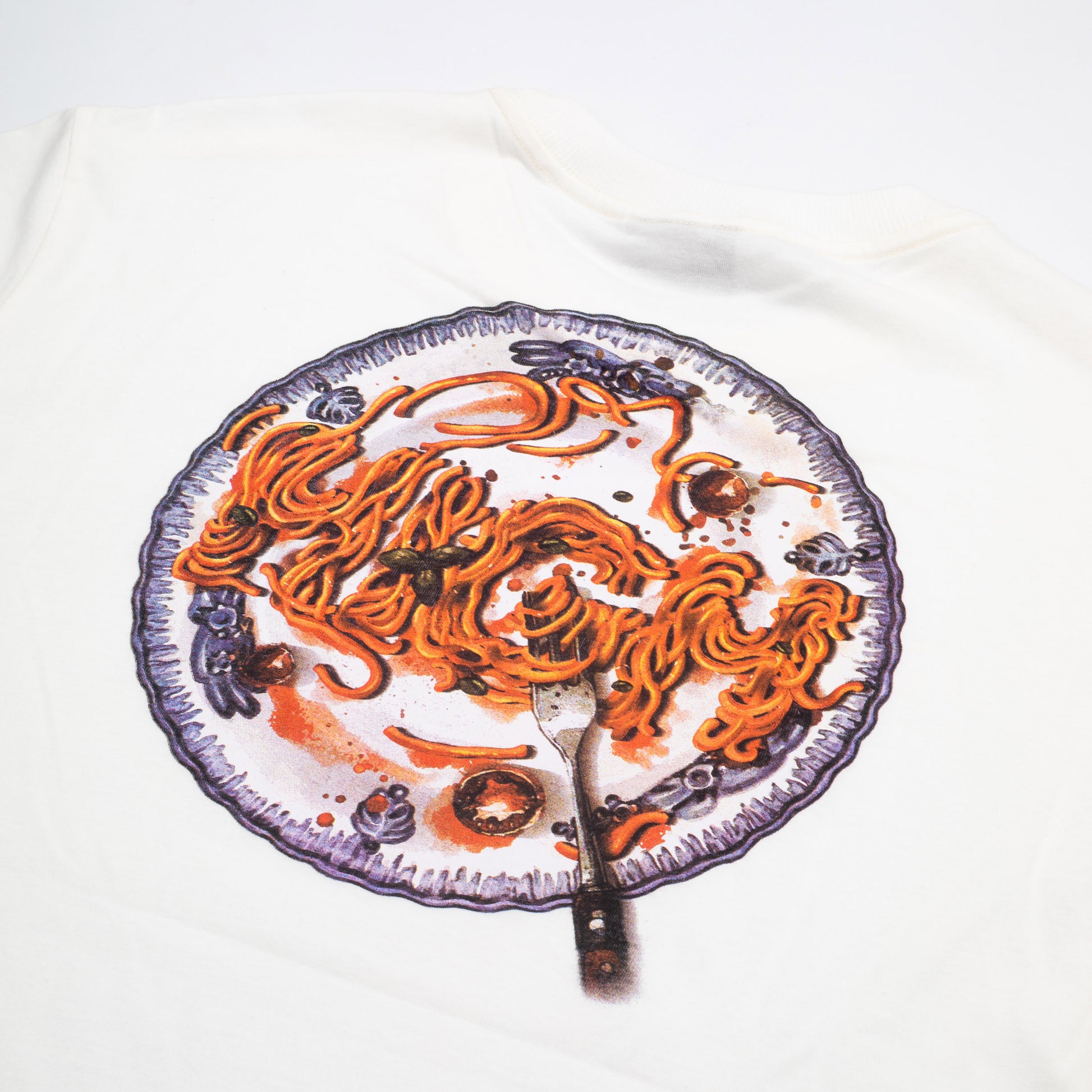 Tee Spaghetti White