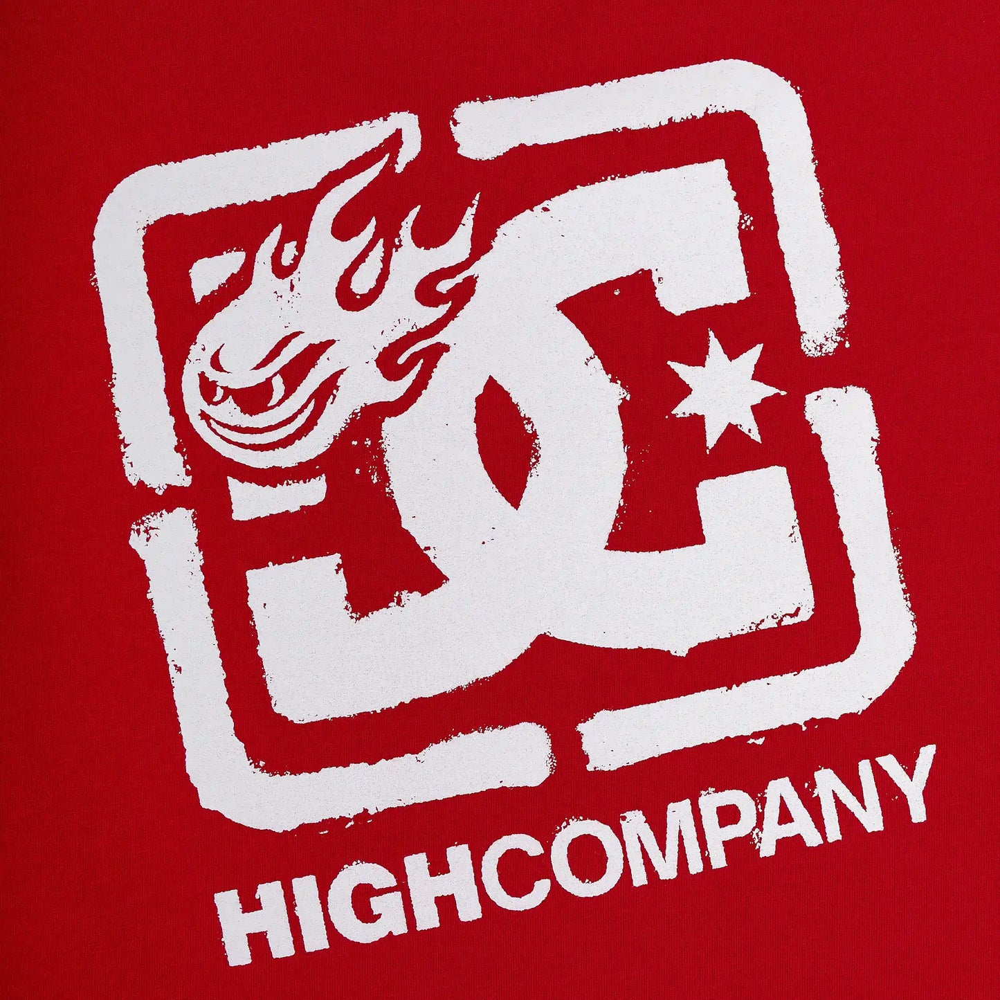 Tee Spray HIGH x DC Red