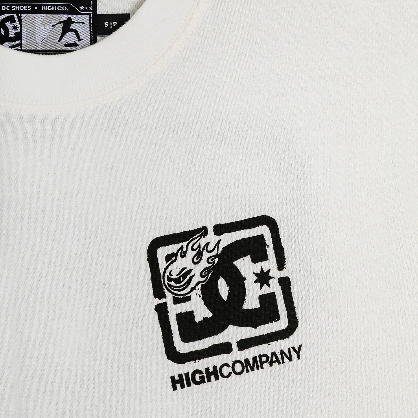 Tee Spray HIGH x DC White