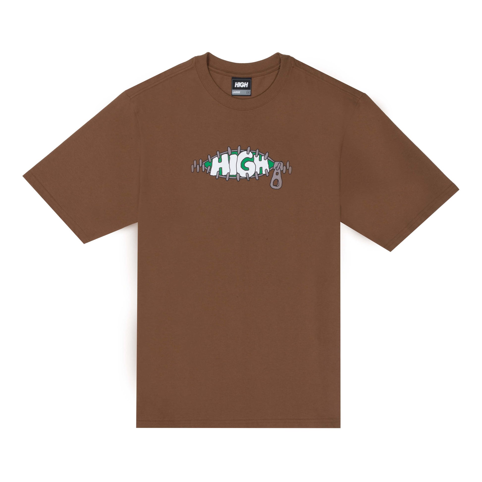 Tee Zipper Brown